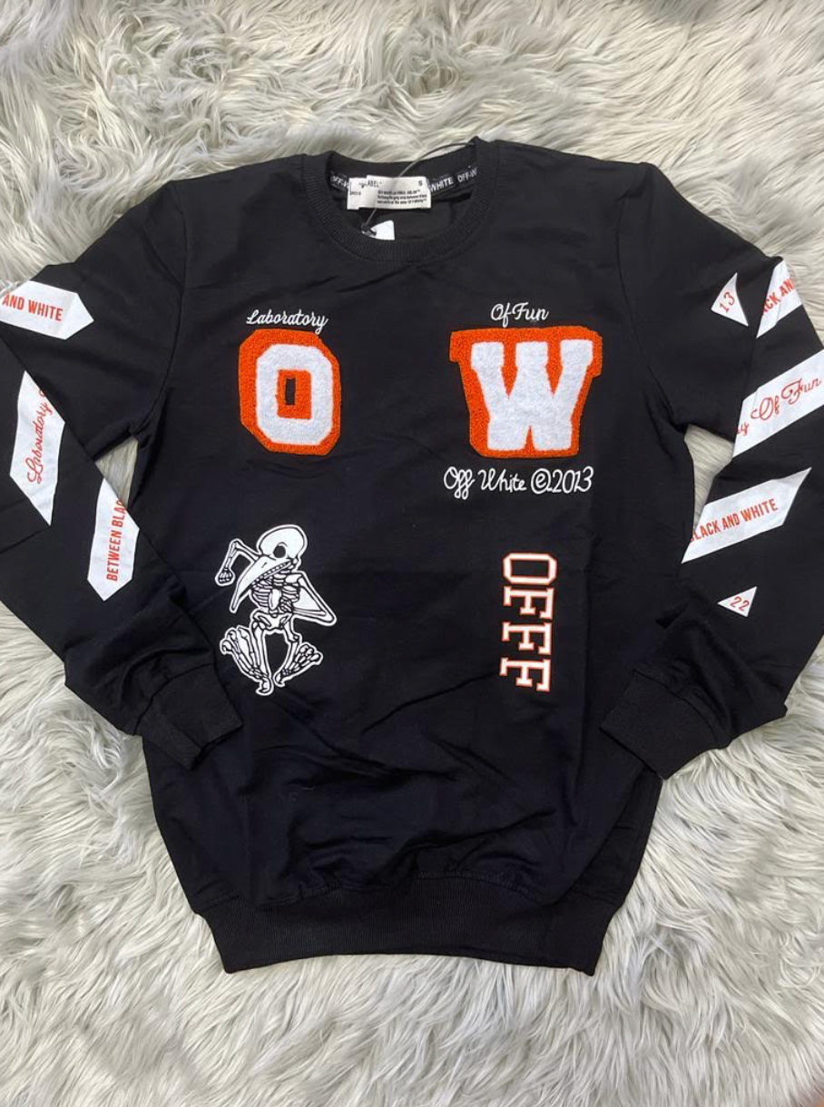 SUDADERA off WHITE