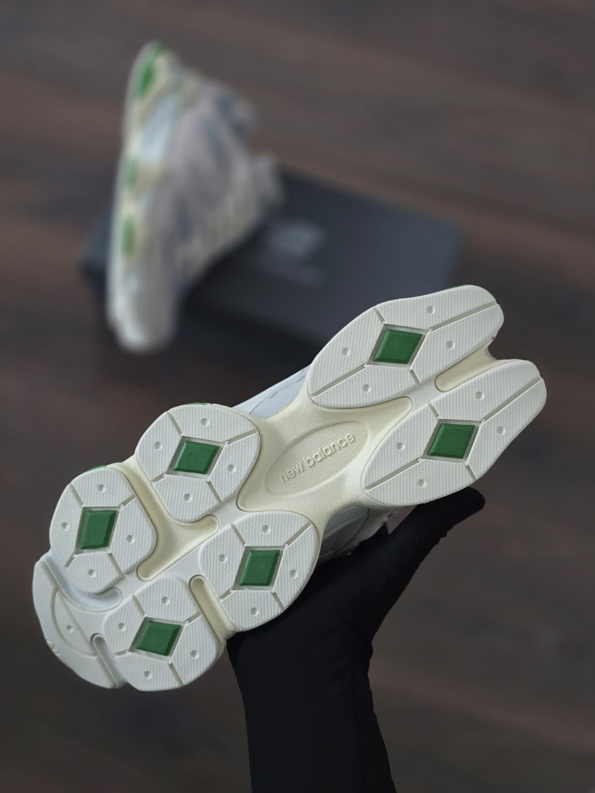 New balance 9060 gris verde