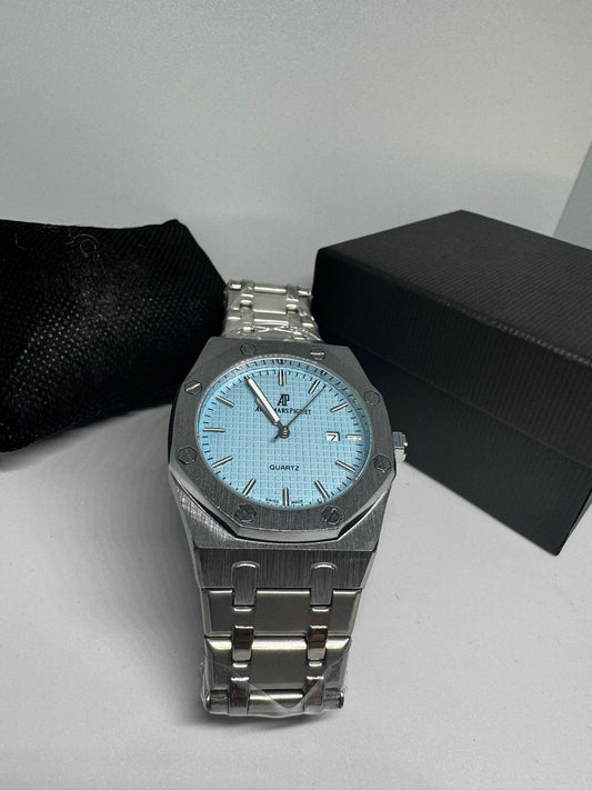 RELOJ audemars piguet gris azul claro