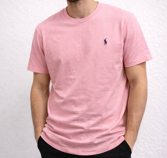 Camiseta ralph lauren rosa