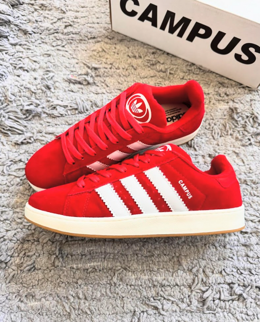 ADIDAS CAMPUS rojas y blancas