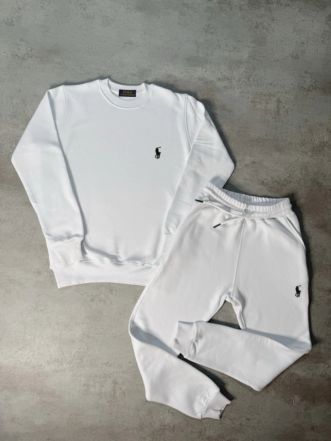 Chandal RALPH LAUREN blanco logo negro