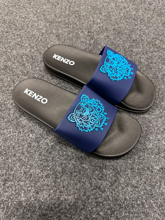 Chanclas kenzo azul y negras