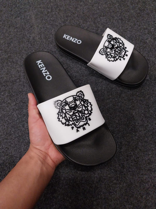 Chanclas kenzo blanca y negras