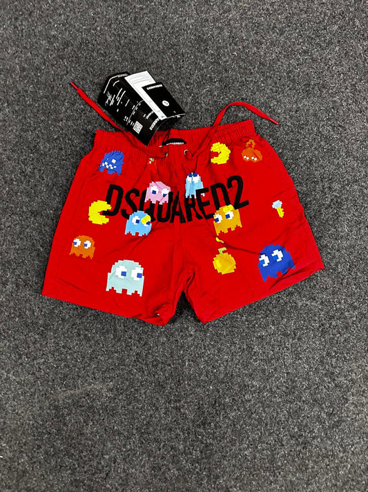 Bañador DSQUARED2 rojo comecocos