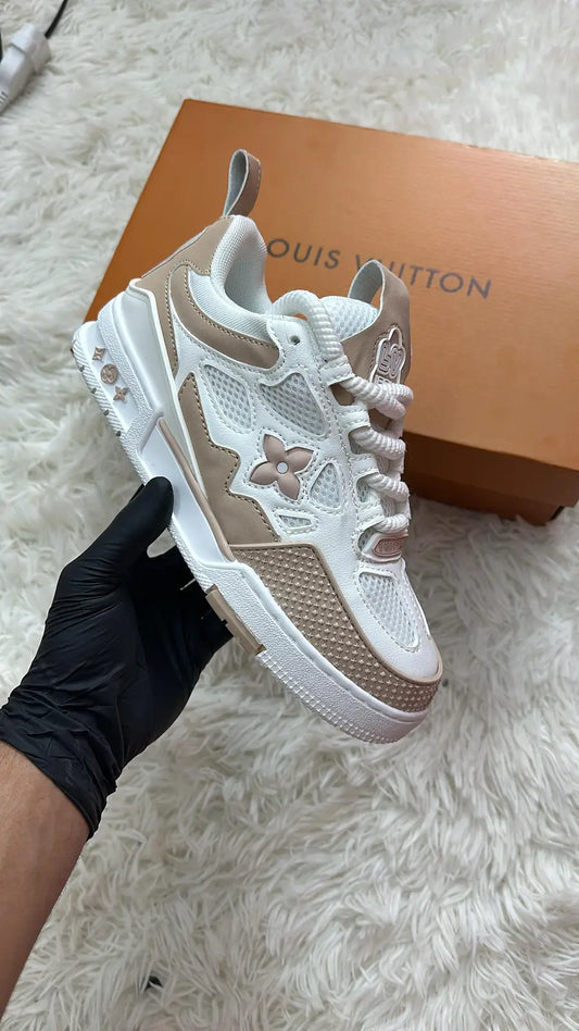 LV skate blancas y marrones