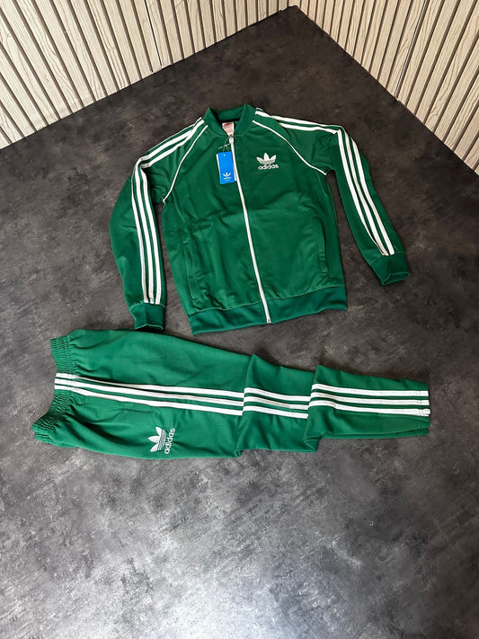 Chandal ADIDAS ORIGINALS verde y blanco