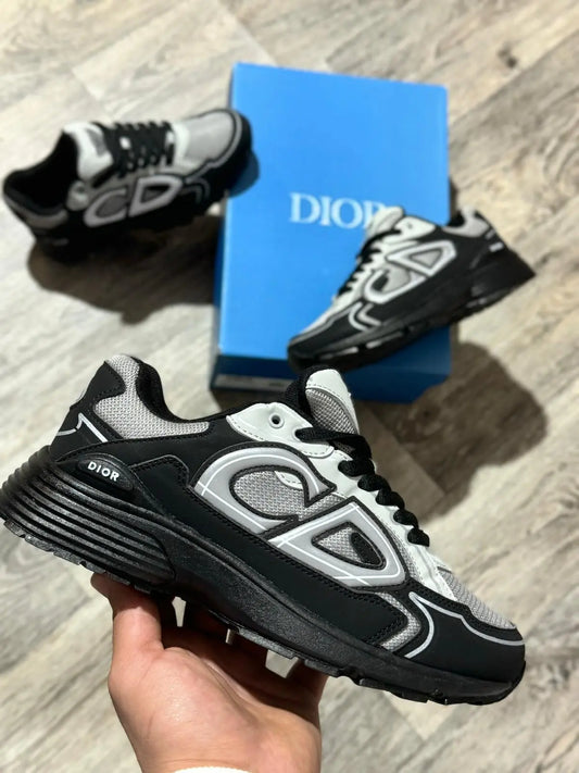 Dior b30 negras y grises detalles blancos