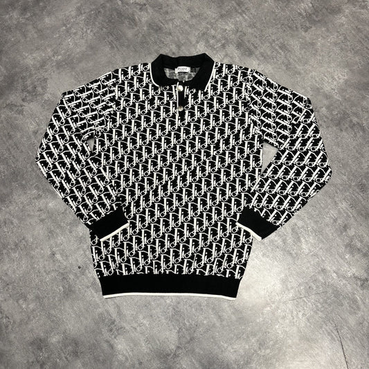 Jersey Dior negro logo blanco