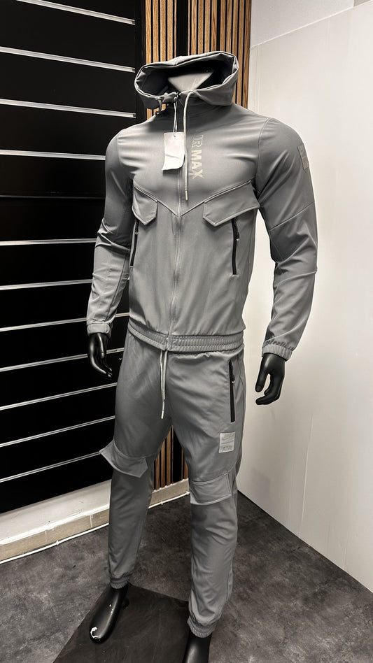 Chandal nike air max gris logo gris