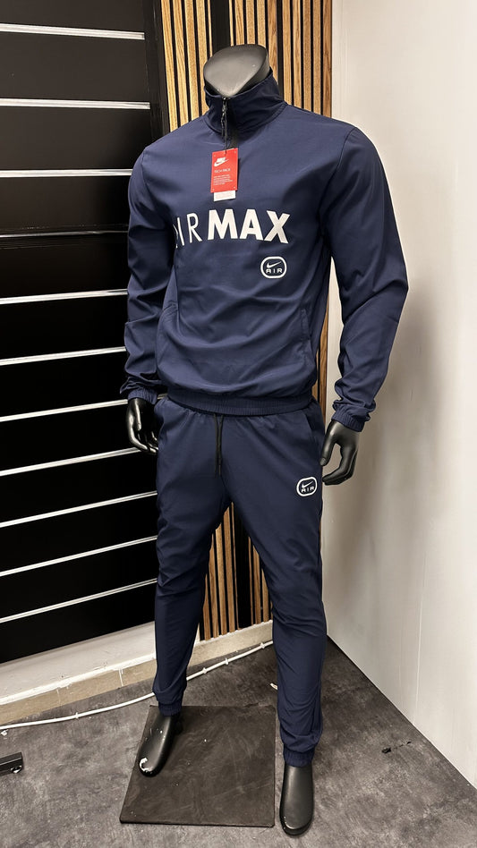 Chandal nike air azul marino logo blanco