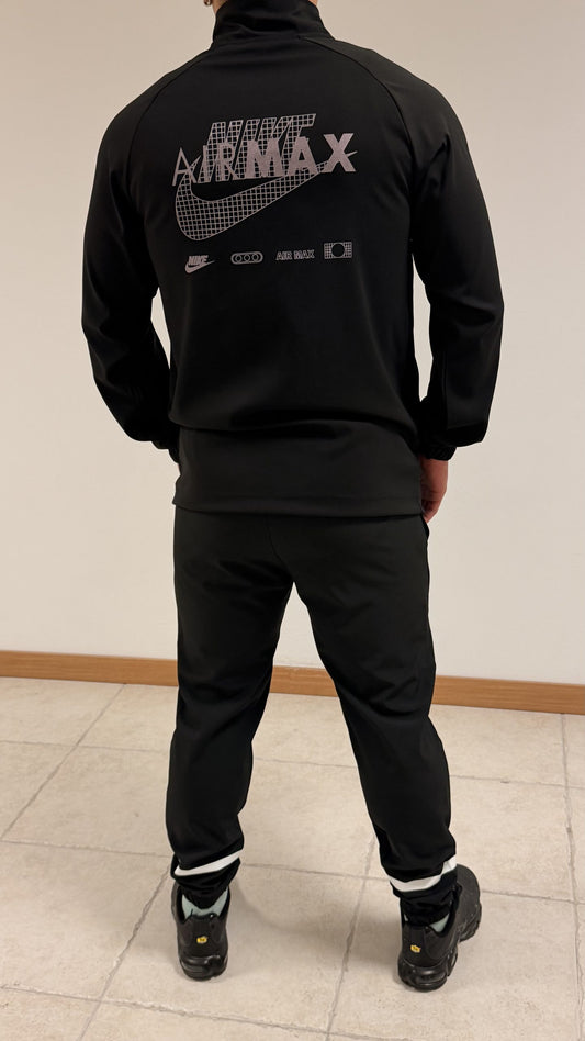 Chandal nike air max negro logo blanco