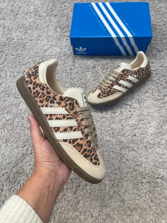 ADIDAS SAMBA leopardo
