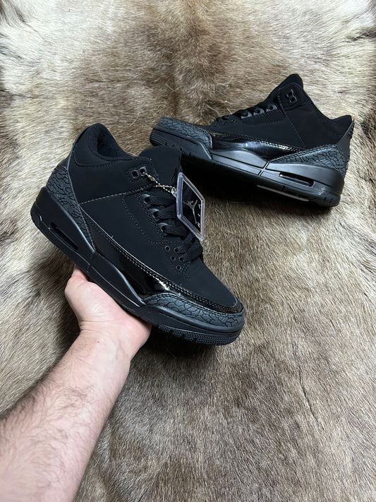 JORDAN 3 NEGRAS