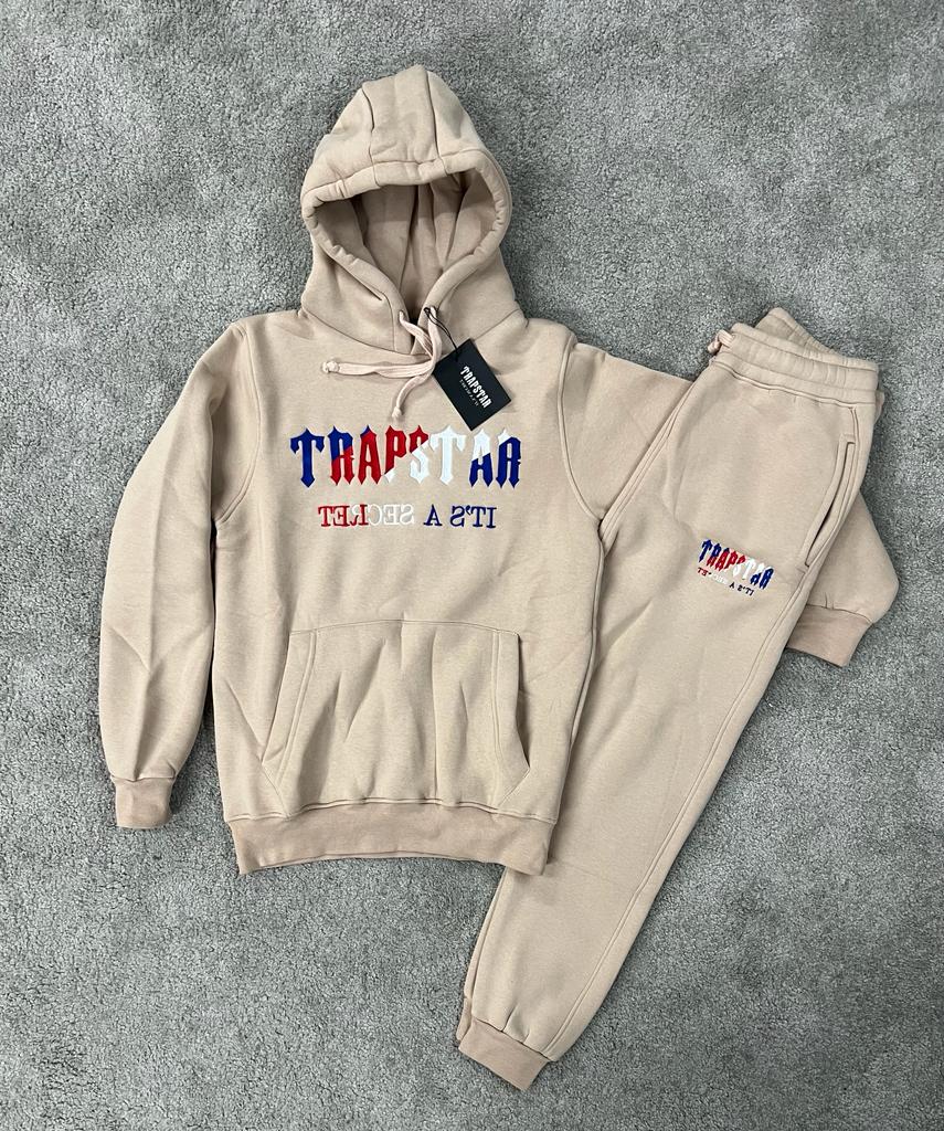 Trapstar crema  logo tricolor