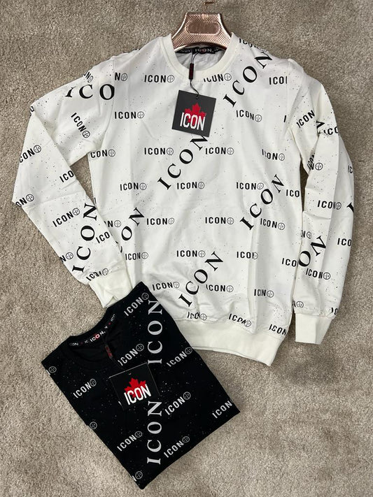 Sudadera Icon blanca