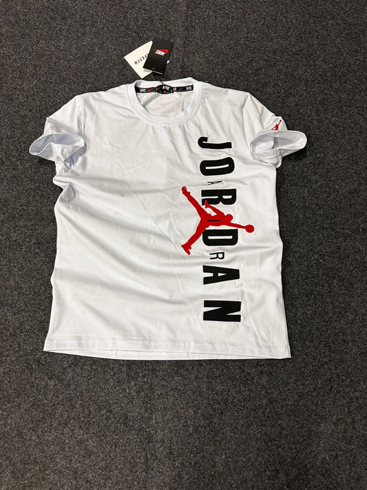 Camiseta Jordan Blanca logo lateral