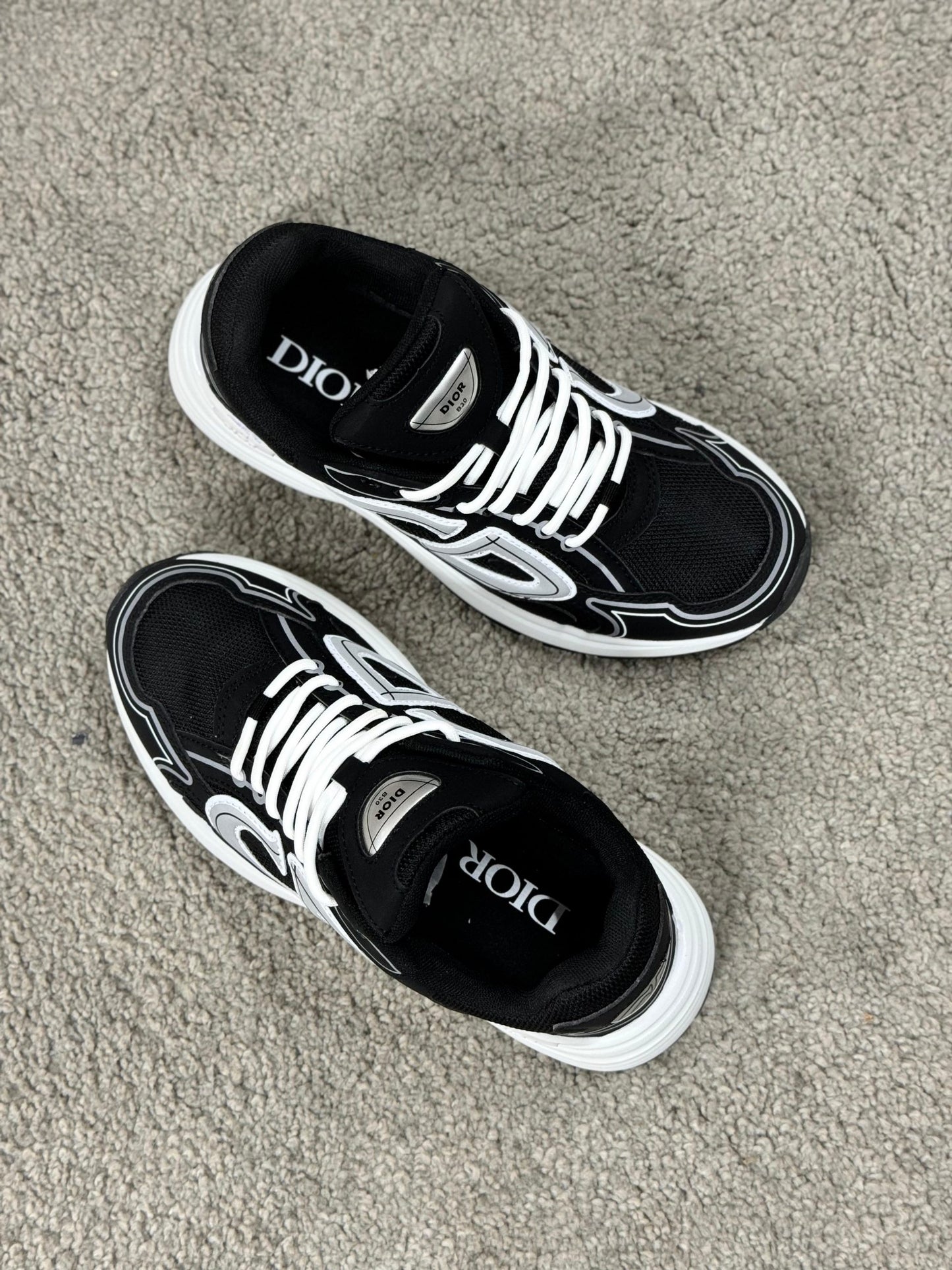 Dior b30 negras logo gris