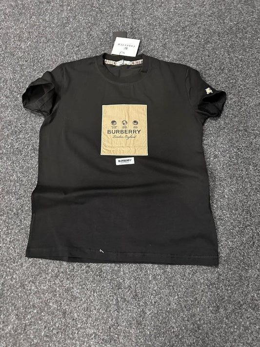 Camiseta BURBERRY negro logo negro