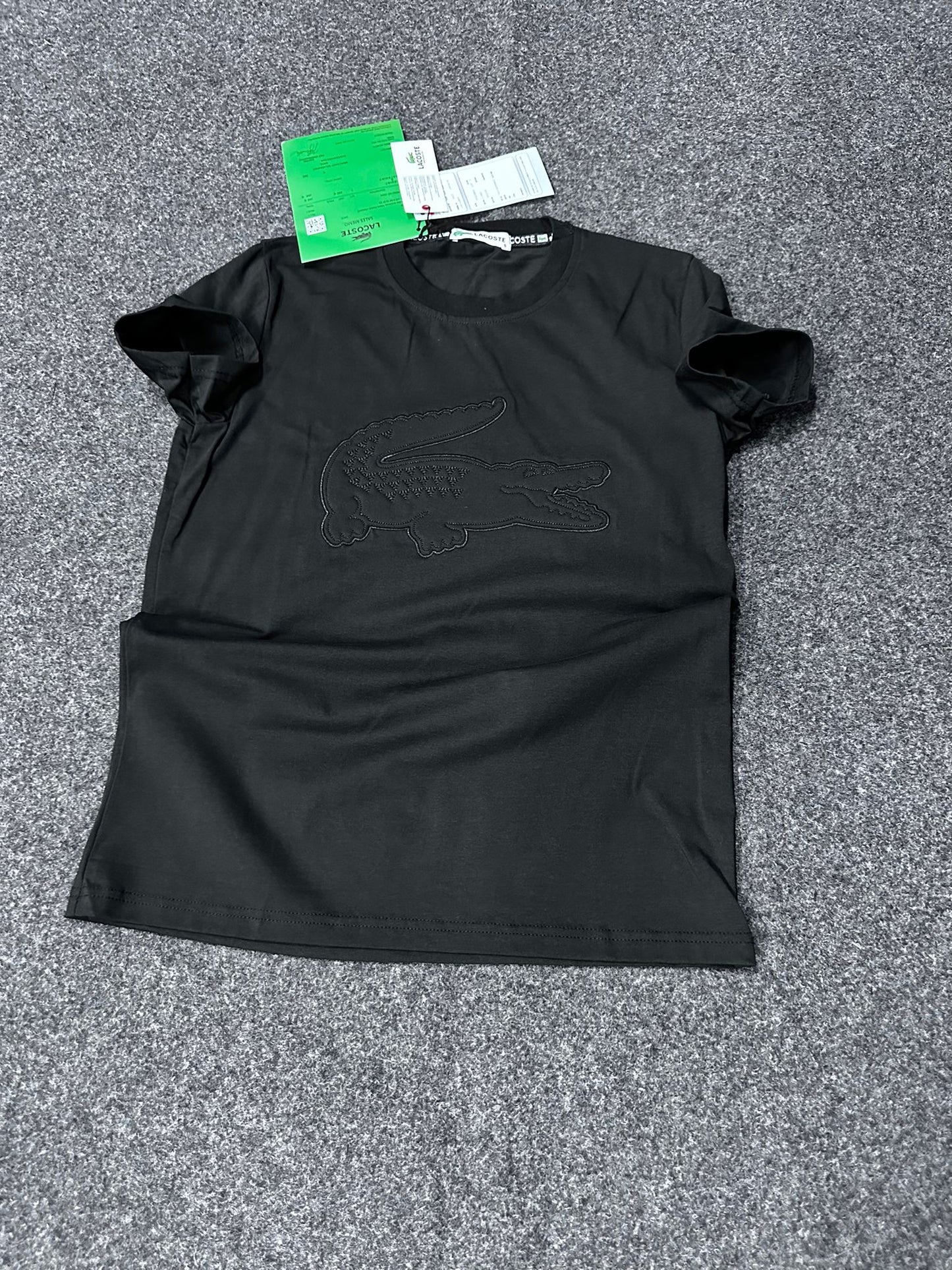 Camiseta lacoste negro