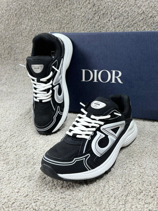 Dior b30 negras logo gris y blancos