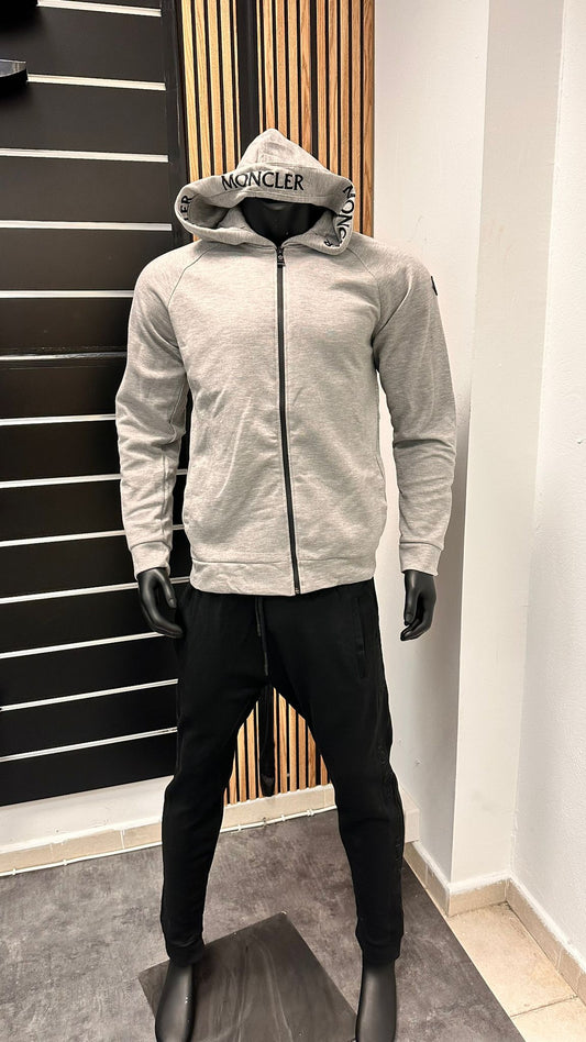 Chándal moncler gris y negro