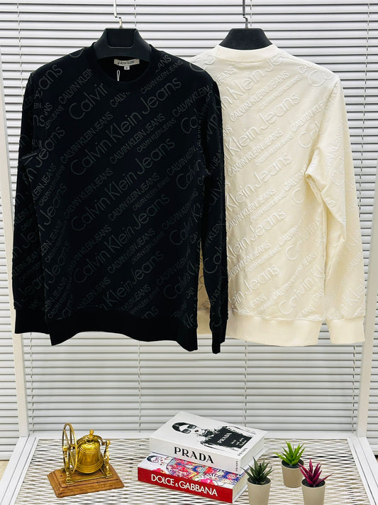 Sudadera Calvin Klein negro logos