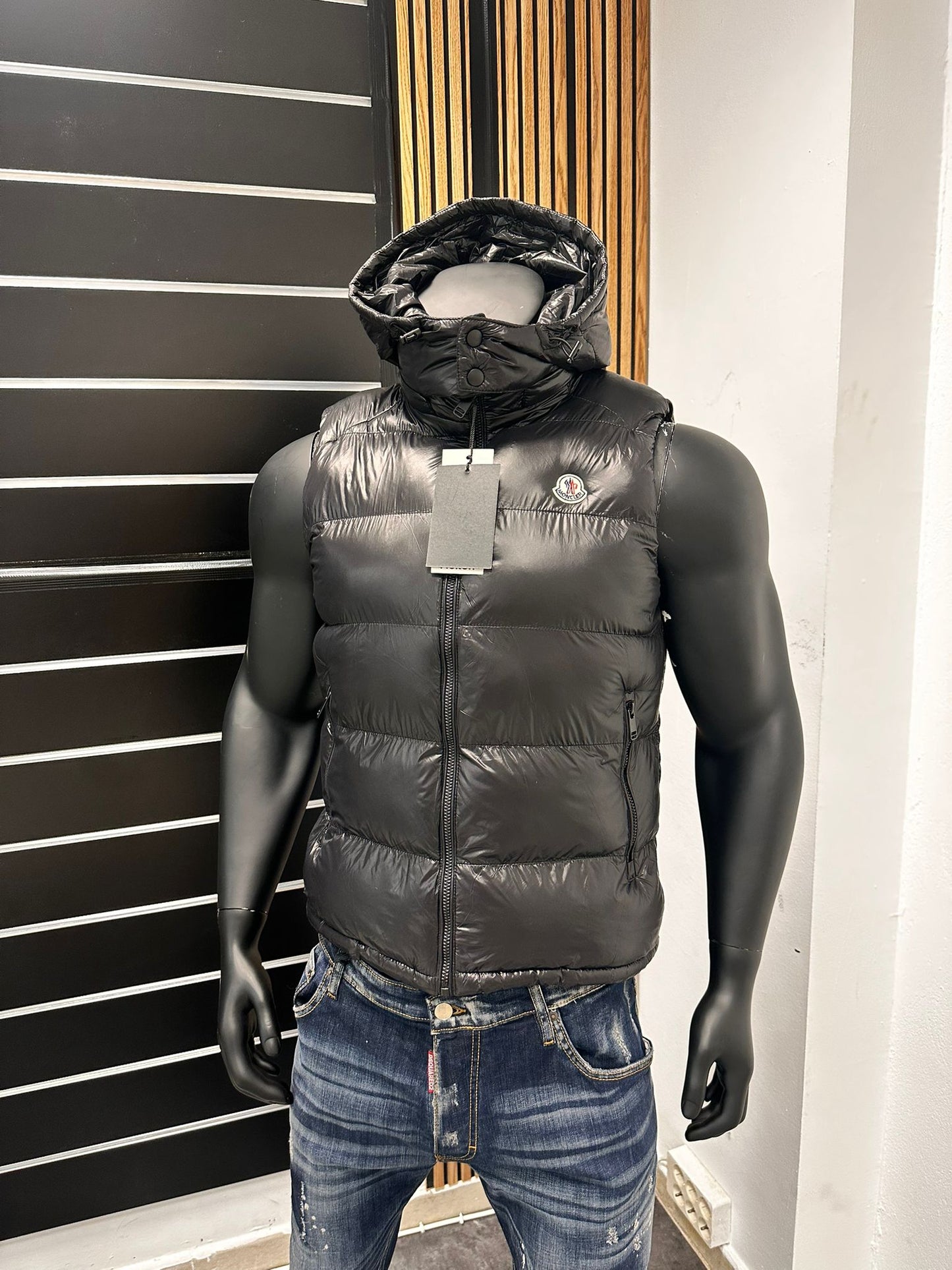 Chaleco moncler negro