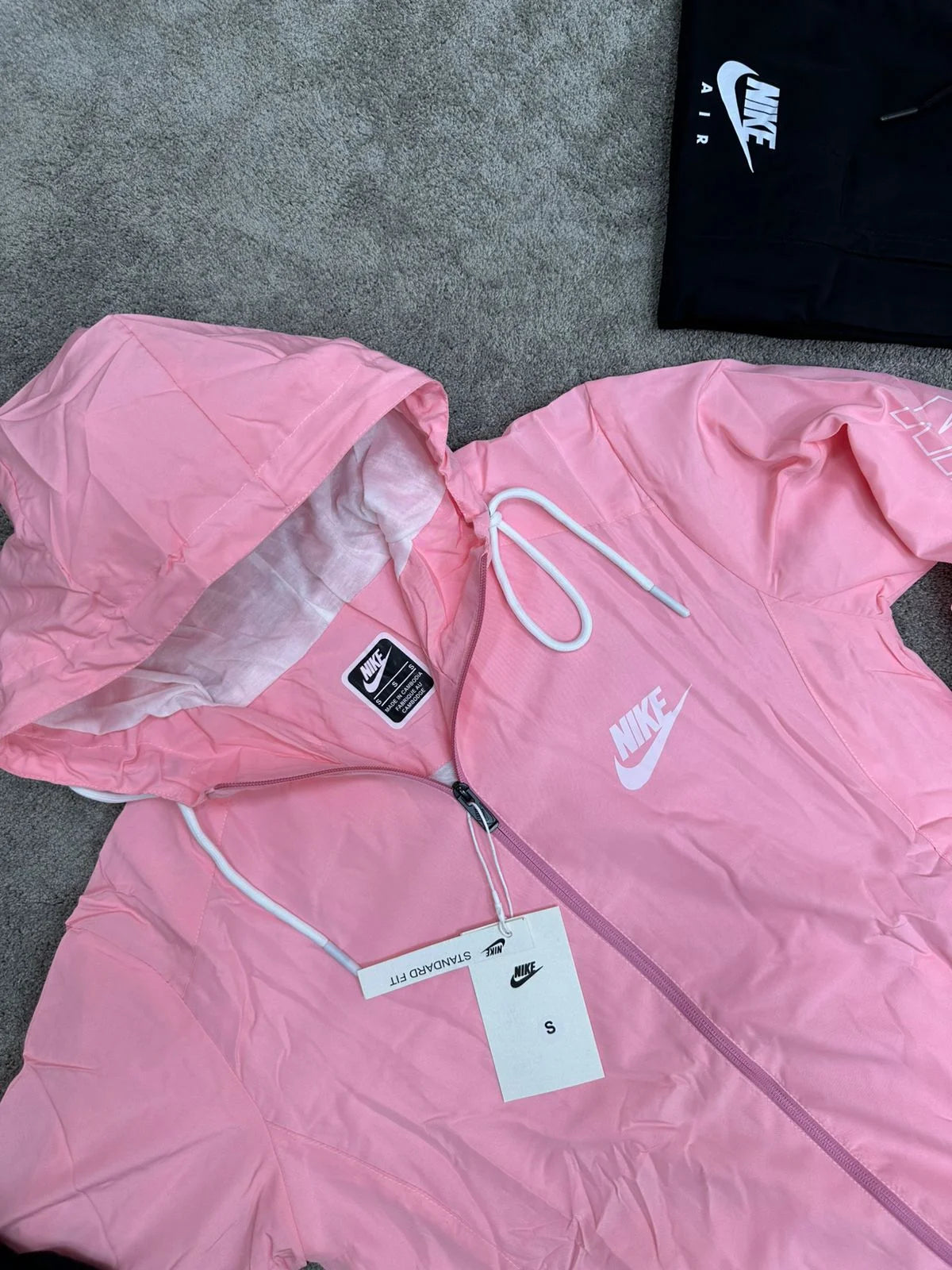Chandal nike rosa logo blanco
