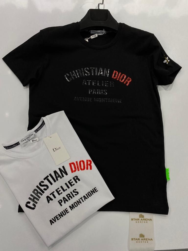 Camiseta Dior negra