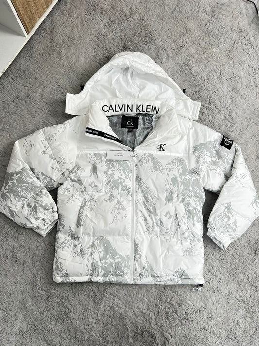 CHAQUETÓN CALVIN KLEIN BLANCO