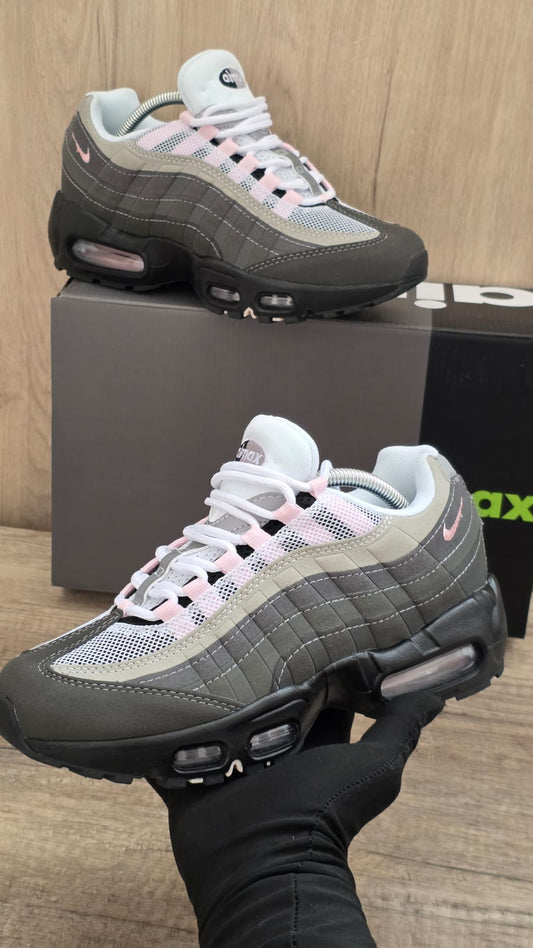 Air max 95 gris rosa