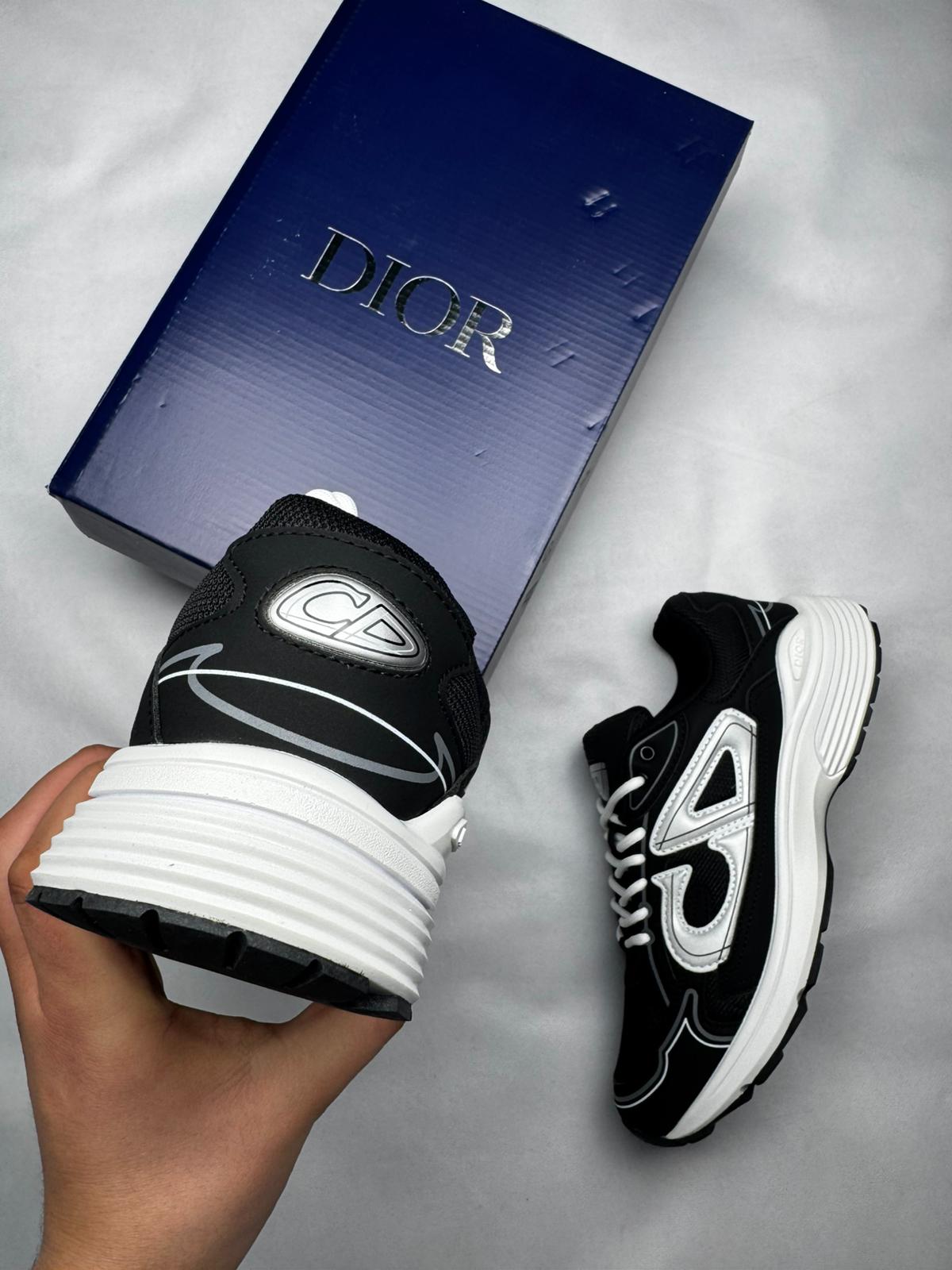 Dior b30 negras y gris detalles blancos