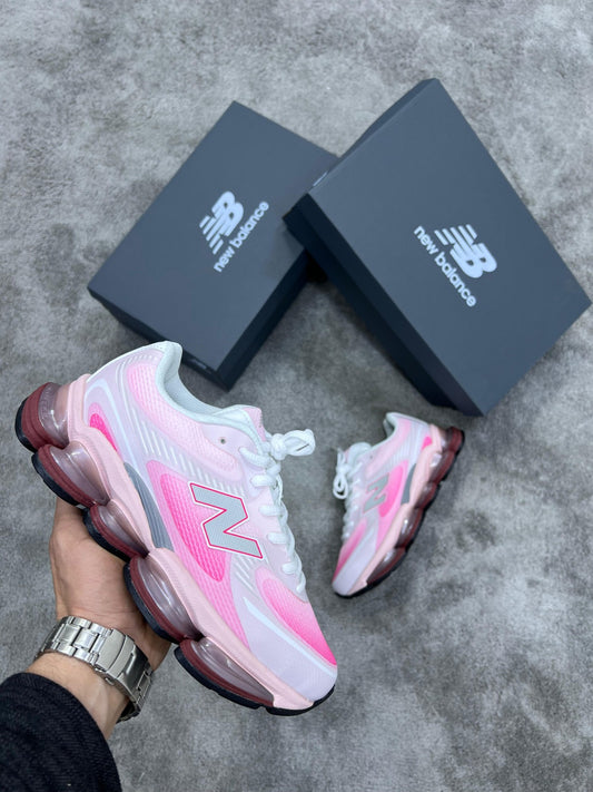 New Balance 2000 blancas y rosas