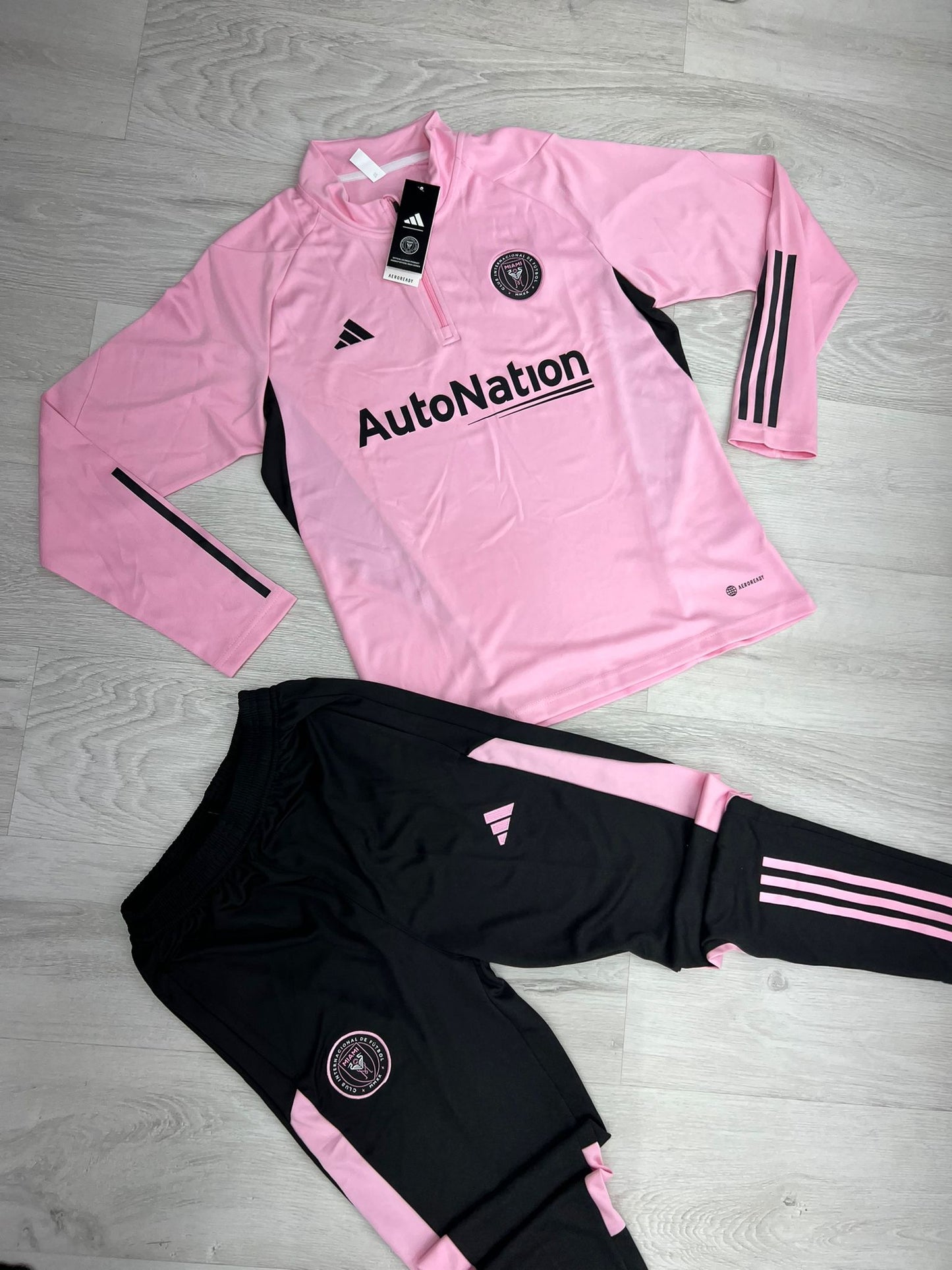 Chandal Inter Miami rosa y negro