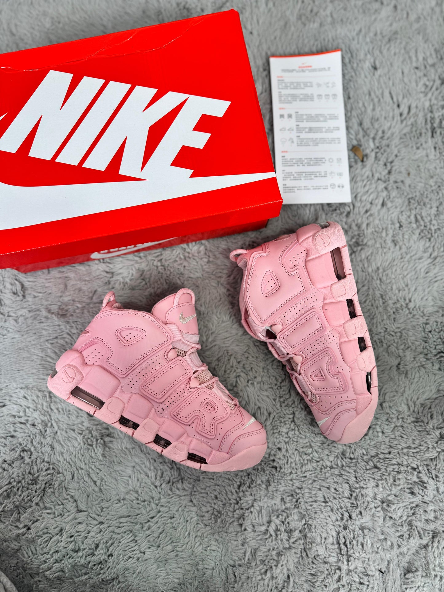 NIKE UPTEMPO ROSAS