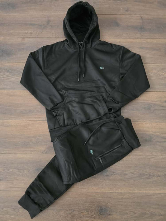 Chandals lacoste basic negro