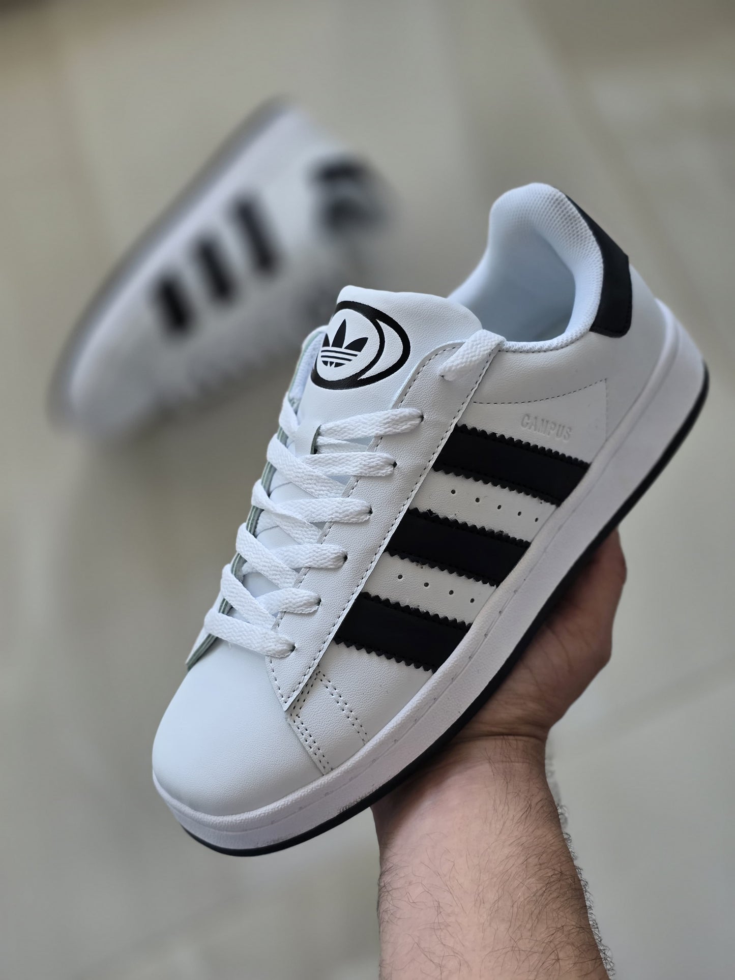 Adidas campus blanca