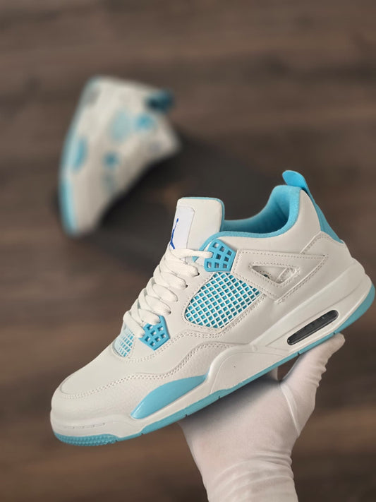 JORDAN 4 BLANCA AZUL