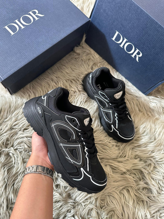 Dior b30 negra detalles blancas