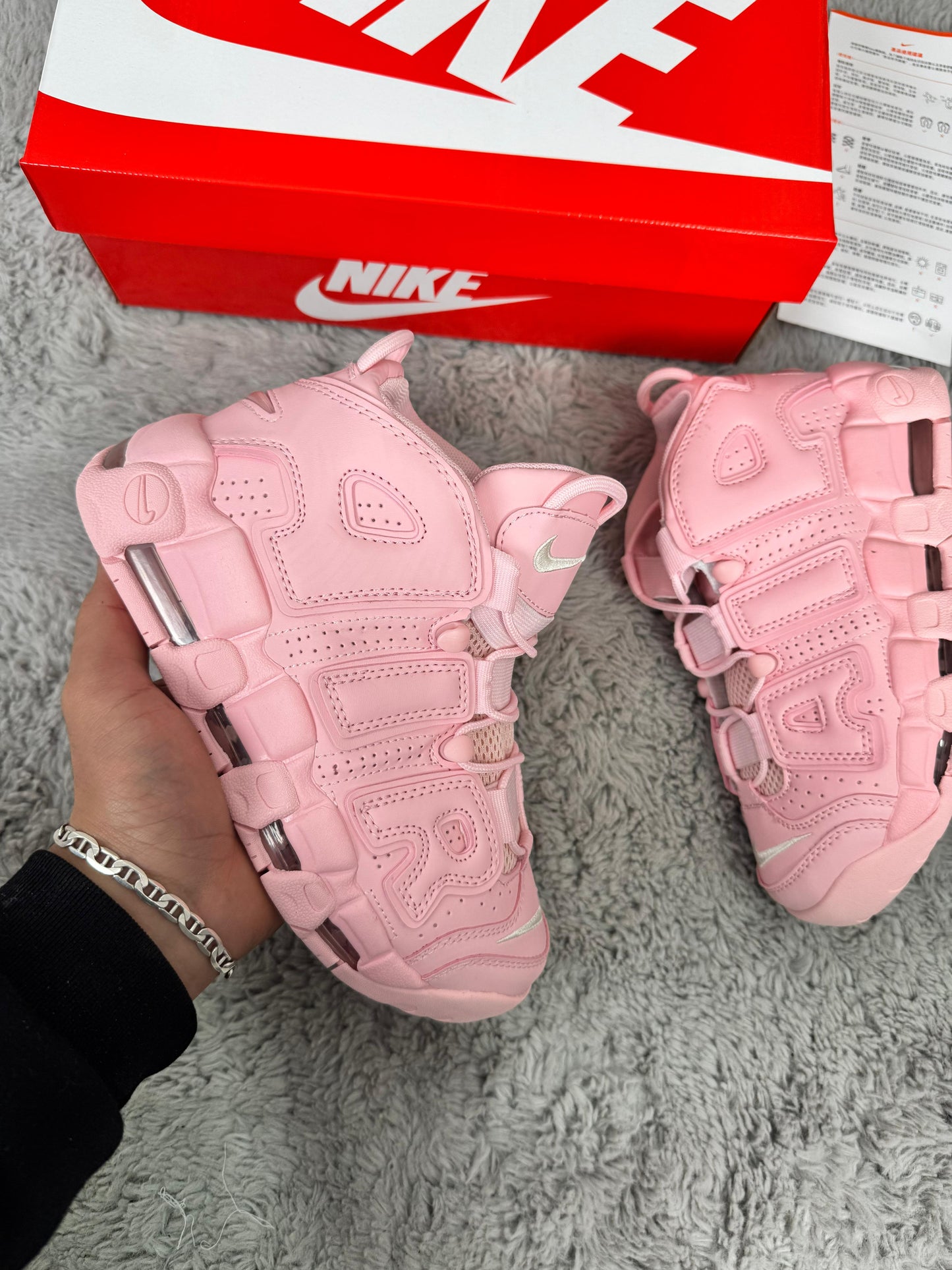 NIKE UPTEMPO ROSAS