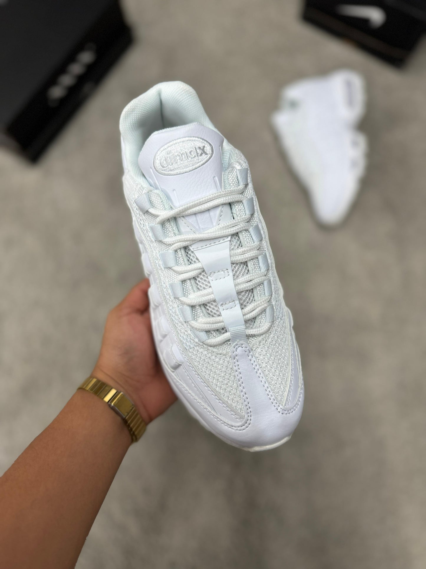 AIR MAX 95 BLANCAS