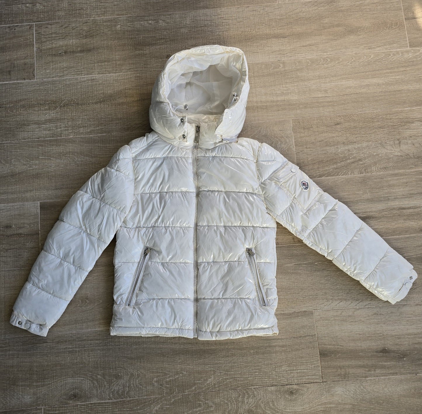 Abrigo moncler blanco