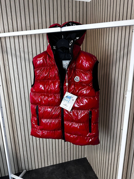 Chaleco moncler rojo