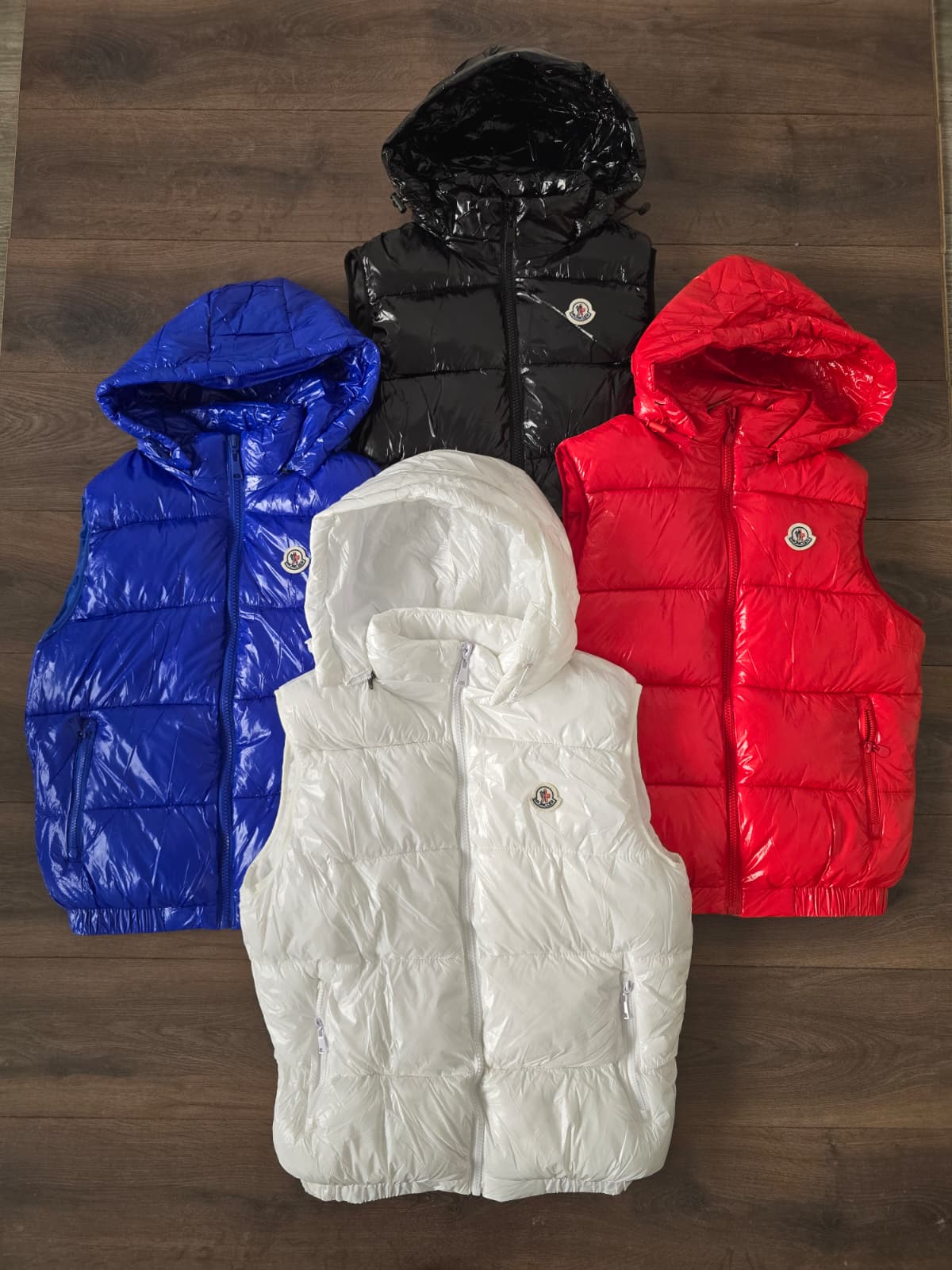 Chaleco moncler rojo