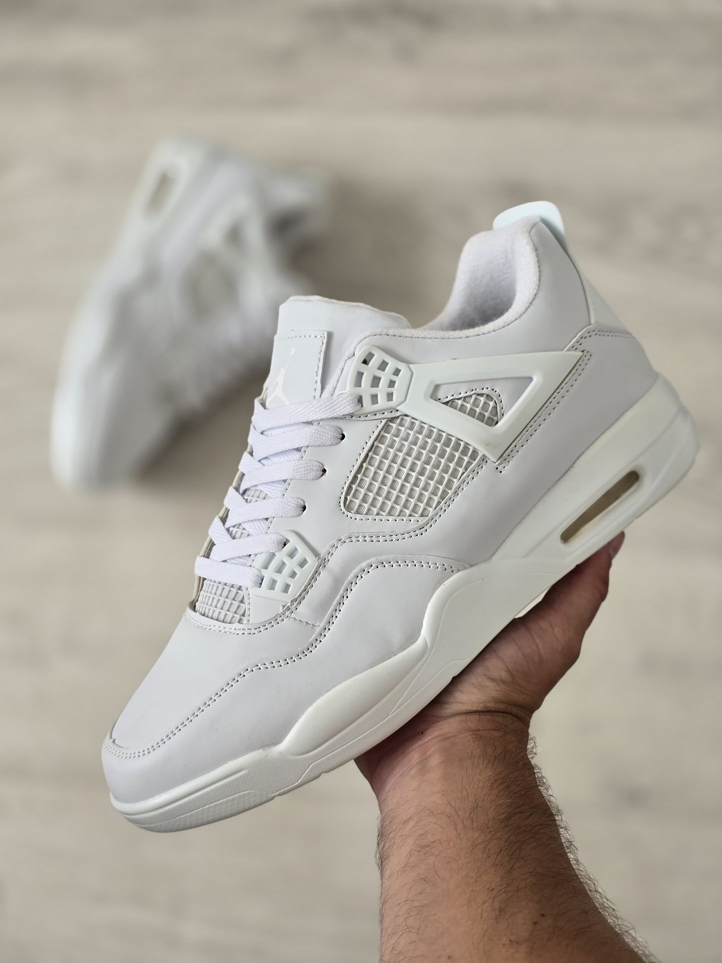 Jordan 4 blanca entera