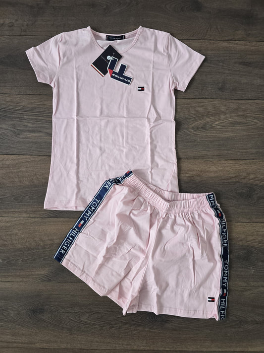 Conjunto verano Tommy rosa chica