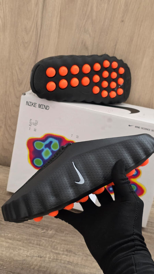 Chanclas Nike mind negras