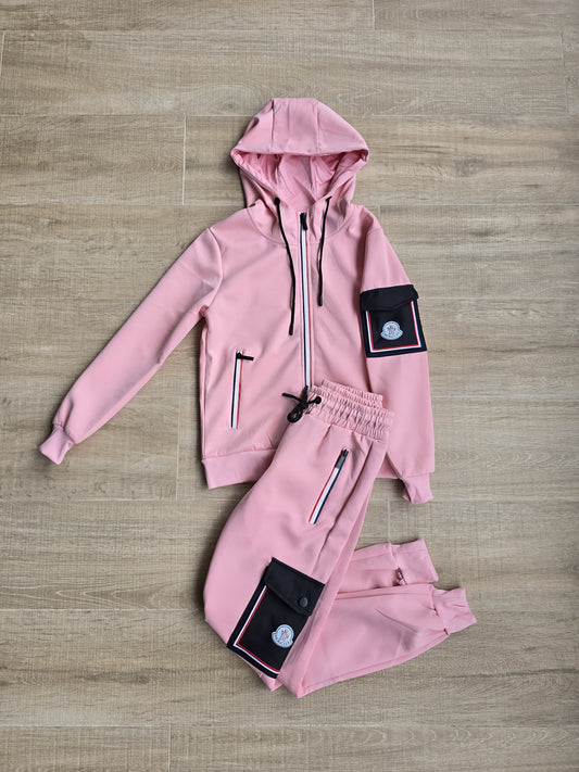 Chandal moncler rosa