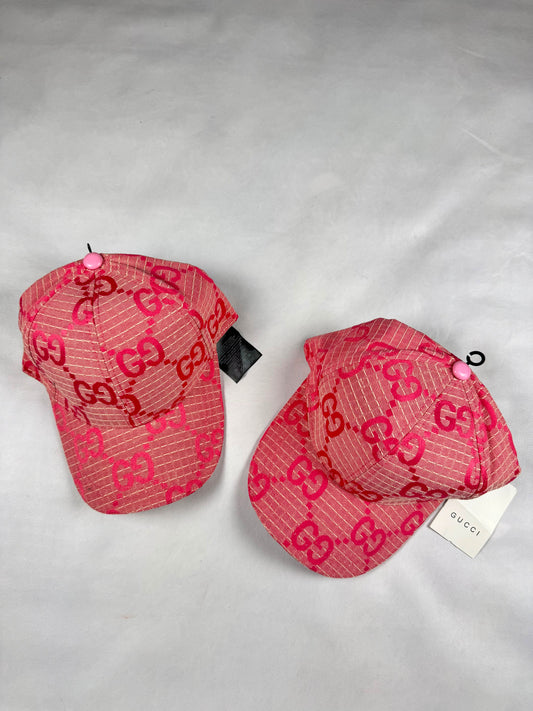 Gorra gucci rosa